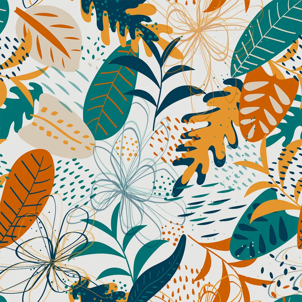 Terracotta Tropics Wallpaper