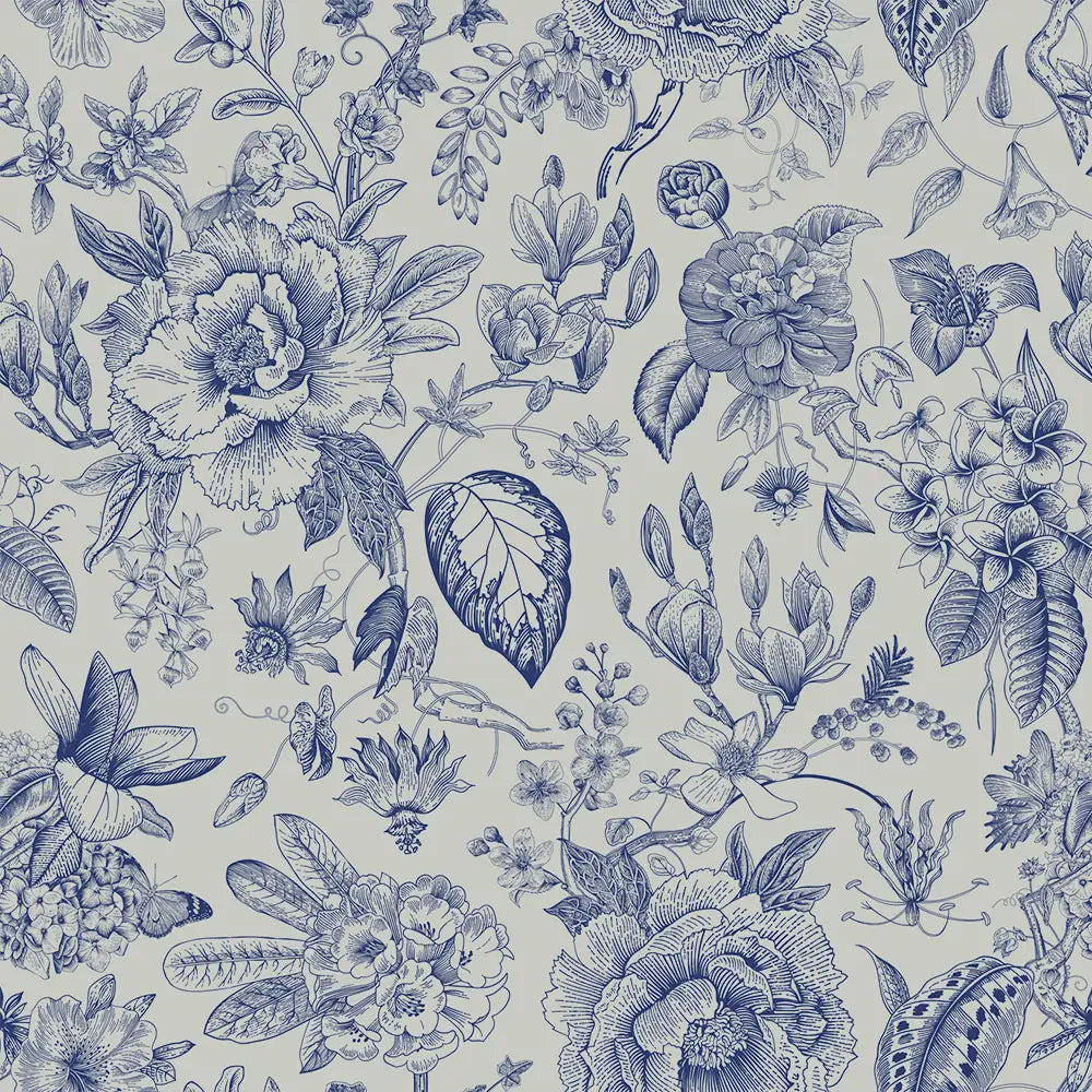 Vintage Floral Wallpaper