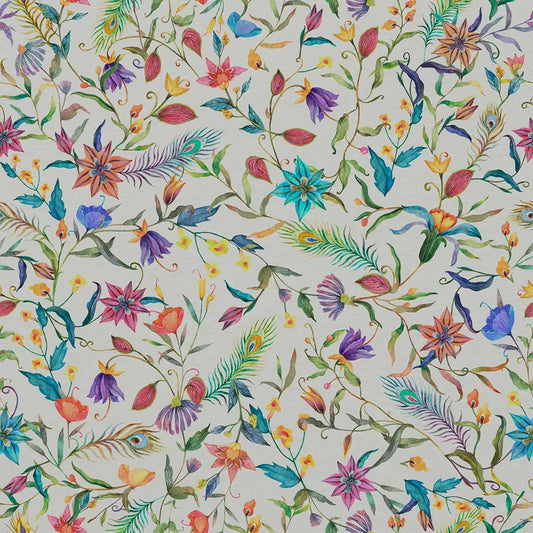 Whimsical Peacock Wallpaper