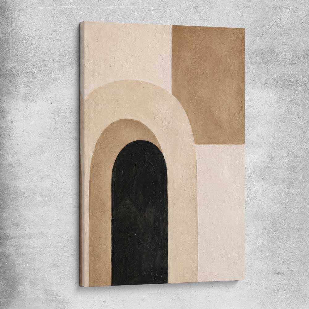 Arch Study stretched canvas - part of our high quality canvas abstract wall art collection