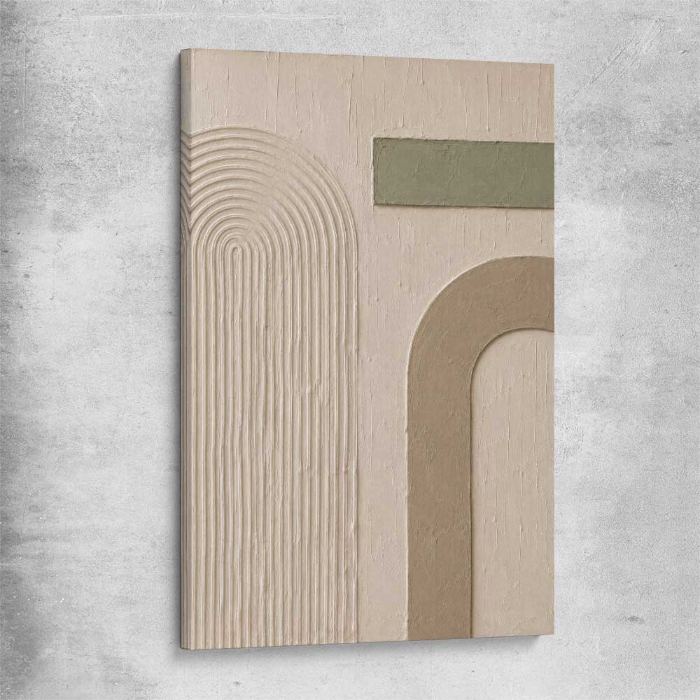Arches No. 1 stretched canvas - part of our high quality canvas abstract wall art collection