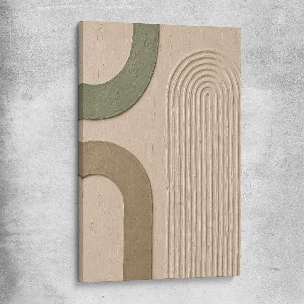 Arches No. 2 stretched canvas - part of our high quality canvas abstract wall art collection