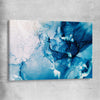 Blue Ripples stretched canvas - part of our high quality canvas abstract wall art collection
