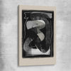 Dark Flow stretched canvas - part of our high quality canvas abstract wall art collection