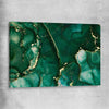 Deep Turquoise stretched canvas - part of our high quality canvas abstract wall art collection