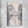 Eiffel Tower, Flair of Paris stretched canvas - part of our high quality canvas abstract wall art collection