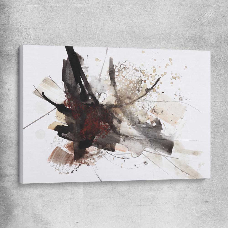 Energy Burst stretched canvas - part of our high quality canvas abstract wall art collection