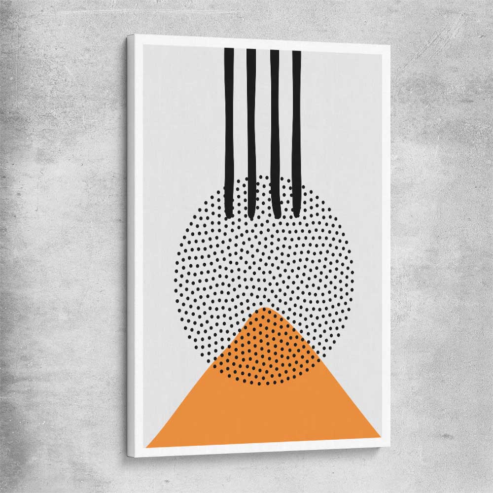 Formations One stretched canvas - part of our high quality canvas abstract wall art collection