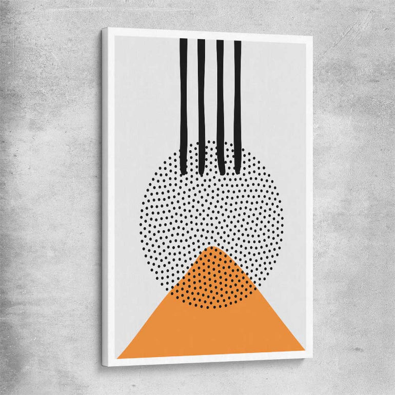 Formations One stretched canvas - part of our high quality canvas abstract wall art collection