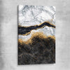 Golden Marble Two stretched canvas - part of our high quality canvas abstract wall art collection
