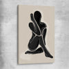 Matisse Shadow One stretched canvas - part of our high quality canvas abstract wall art collection