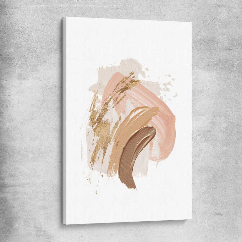 Neutral Strokes Three stretched canvas - part of our high quality canvas abstract wall art collection