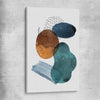 Ocean Tones Three stretched canvas - part of our high quality canvas abstract wall art collection