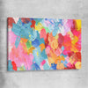 Pastel Palette stretched canvas - part of our high quality canvas abstract wall art collection