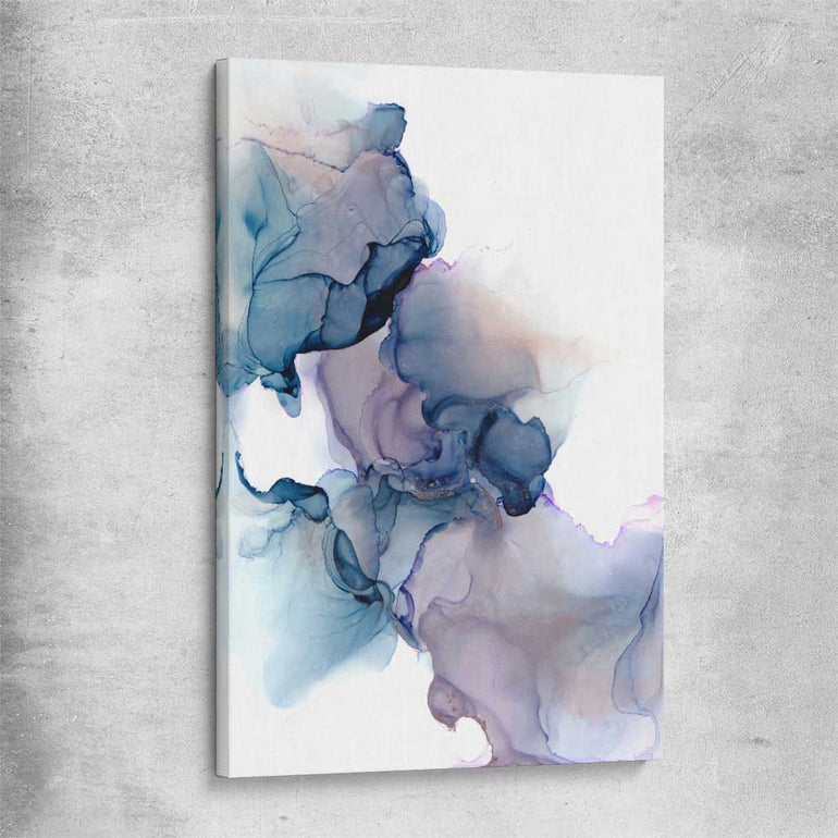 Purple Alcohol stretched canvas - part of our high quality canvas abstract wall art collection