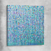 Sparkly Water Square stretched canvas - part of our high quality canvas abstract wall art collection