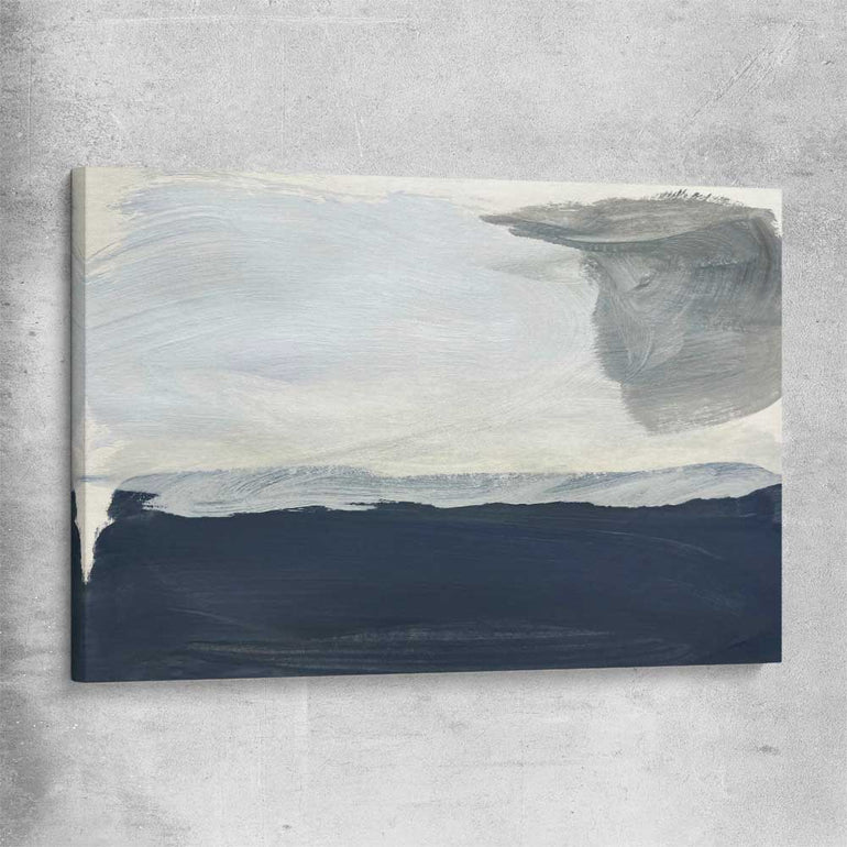 Still Waters stretched canvas - part of our high quality canvas abstract wall art collection