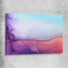 Sunset Orange stretched canvas - part of our high quality canvas abstract wall art collection