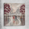 Twirl, Paris Dance stretched canvas - part of our high quality canvas abstract wall art collection