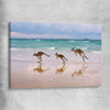 Animal wall art and canvas prints of Kangaroo Family on a stretched canvas