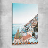 Beach and coastal wall art print of Amalfi View on a stretched canvas