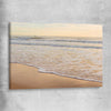Beach and coastal wall art print of Calm Tides on a stretched canvas