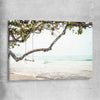 Beach and coastal wall art print of Tropical Beach on a stretched canvas