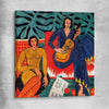 Classic wall art and canvas print of Music Henri Matisse on a stretched canvas