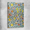 Classic wall art and canvas print of Pomegranate William Morris on a stretched canvas