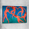 Classic wall art and canvas print of The Dance Henri Matisse on a stretched canvas