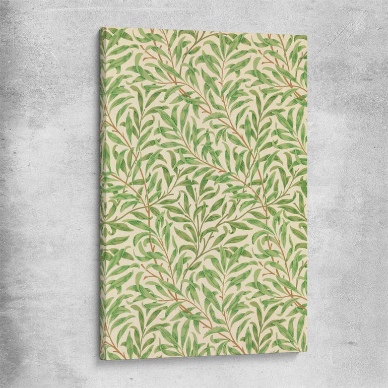 Classic wall art and canvas print of Willow Bough William Morris on a stretched canvas