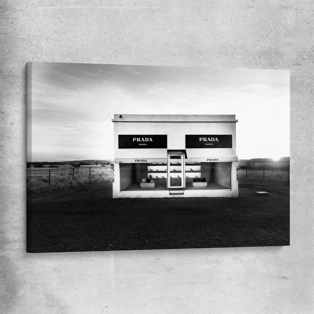Marfa Sculpture stretched canvas - part of our high quality fashion canvas wall art and prints collection