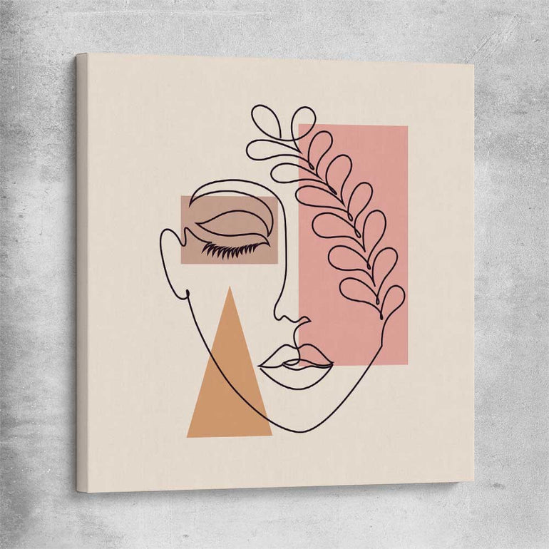 Peaceful Thoughts stretched canvas - part of our high quality fashion canvas wall art and prints collection