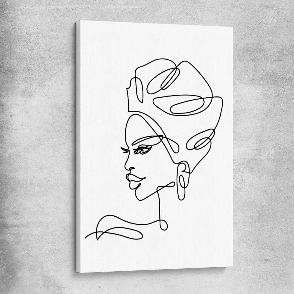 Simple Elegance stretched canvas - part of our high quality fashion canvas wall art and prints collection