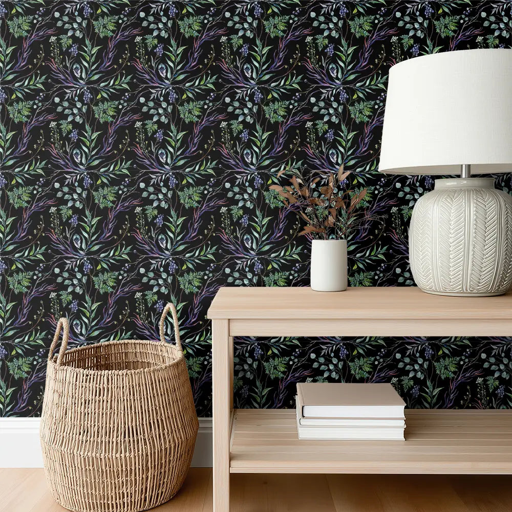 Botanical Greenery Wallpaper