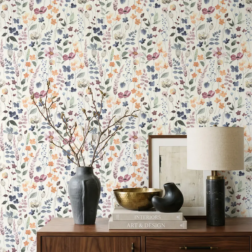 Colourful Flowers Wallpaper
