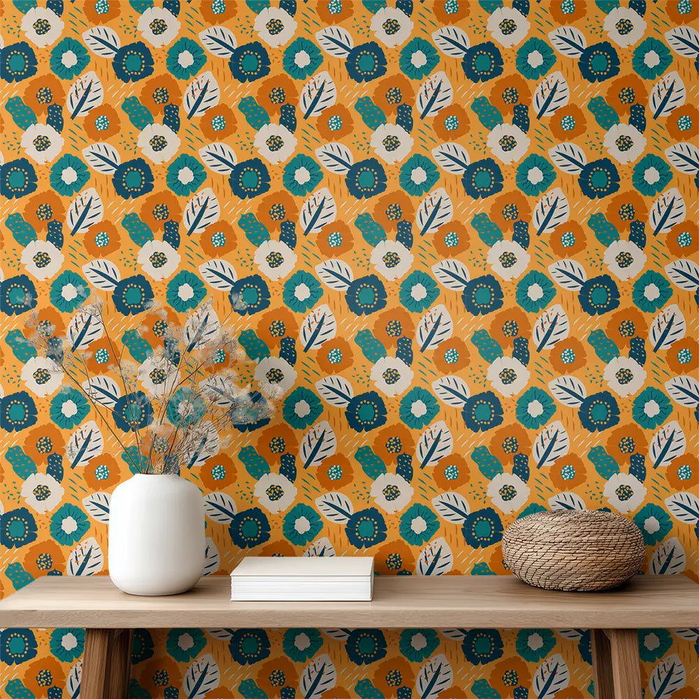 Groovy Garden Wallpaper