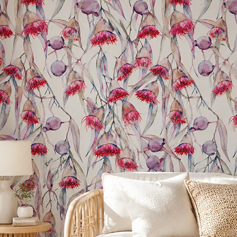 Vibrant Gum Flowers Wallpaper