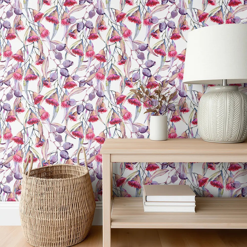 Vibrant Gum Flowers Wallpaper