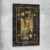 Jack of Spades stretched canvas - part of our high quality fashion canvas wall art and prints collection