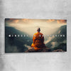 Mindset is Everything stretched canvas - part of our high quality fashion canvas wall art and prints collection