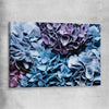 Floral print of Blue Hydrangea on a stretched canvas
