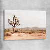 Floral print of Joshua Tree on a stretched canvas