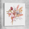 Floral print of Pampas Bunch on a stretched canvas