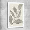 Floral print of Vintage Floral Three on a stretched canvas