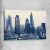 London Cityscape stretched canvas is a high quality print in our city skyline, travel prints and maps collection