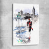 London Elegance stretched canvas is a high quality print in our city skyline, travel prints and maps collection