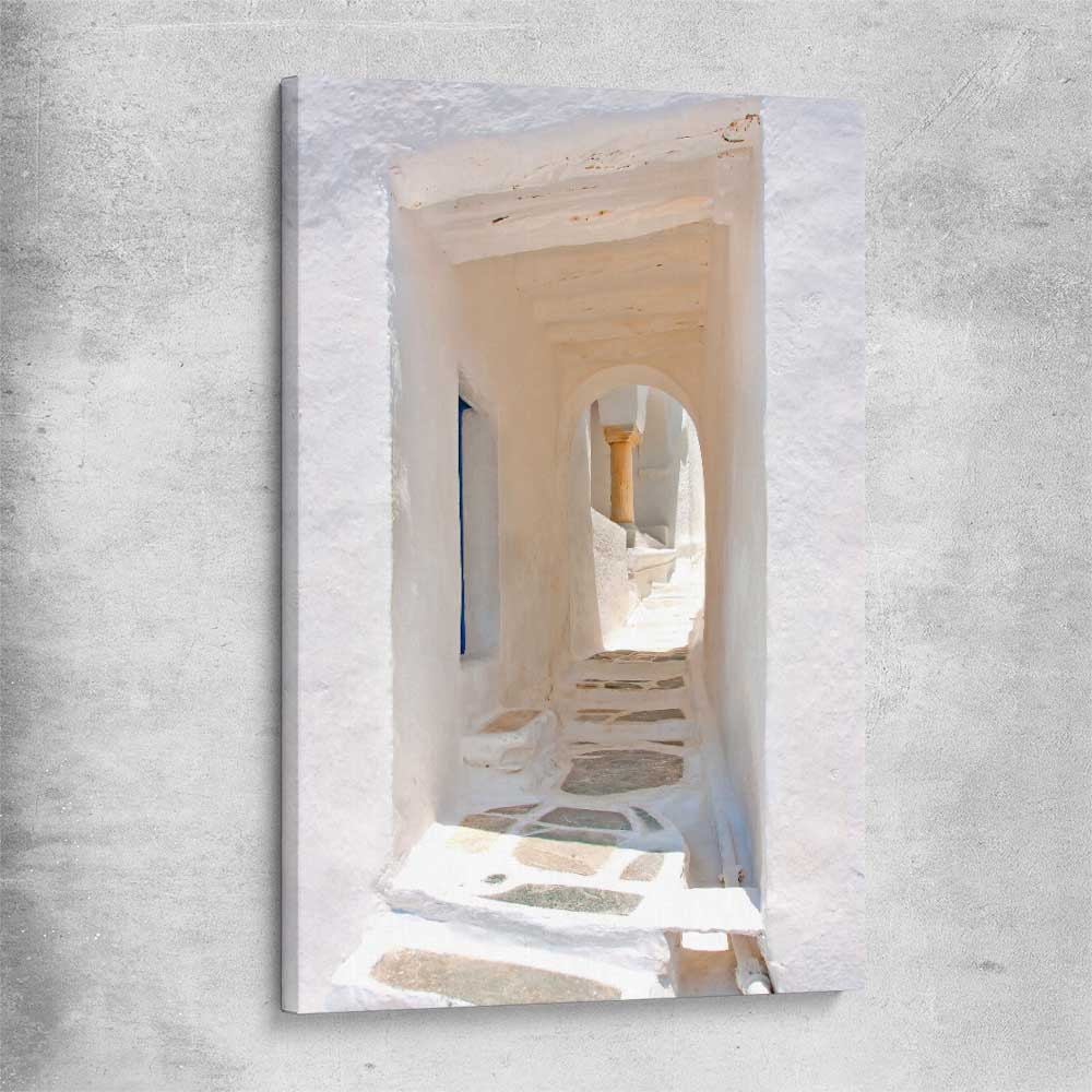 Moroccan Archway stretched canvas is a high quality print in our city skyline, travel prints and maps collection