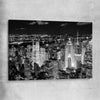 New York Cityscape stretched canvas is a high quality print in our city skyline, travel prints and maps collection