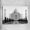 Taj Mahal View stretched canvas is a high quality print in our city skyline, travel prints and maps collection